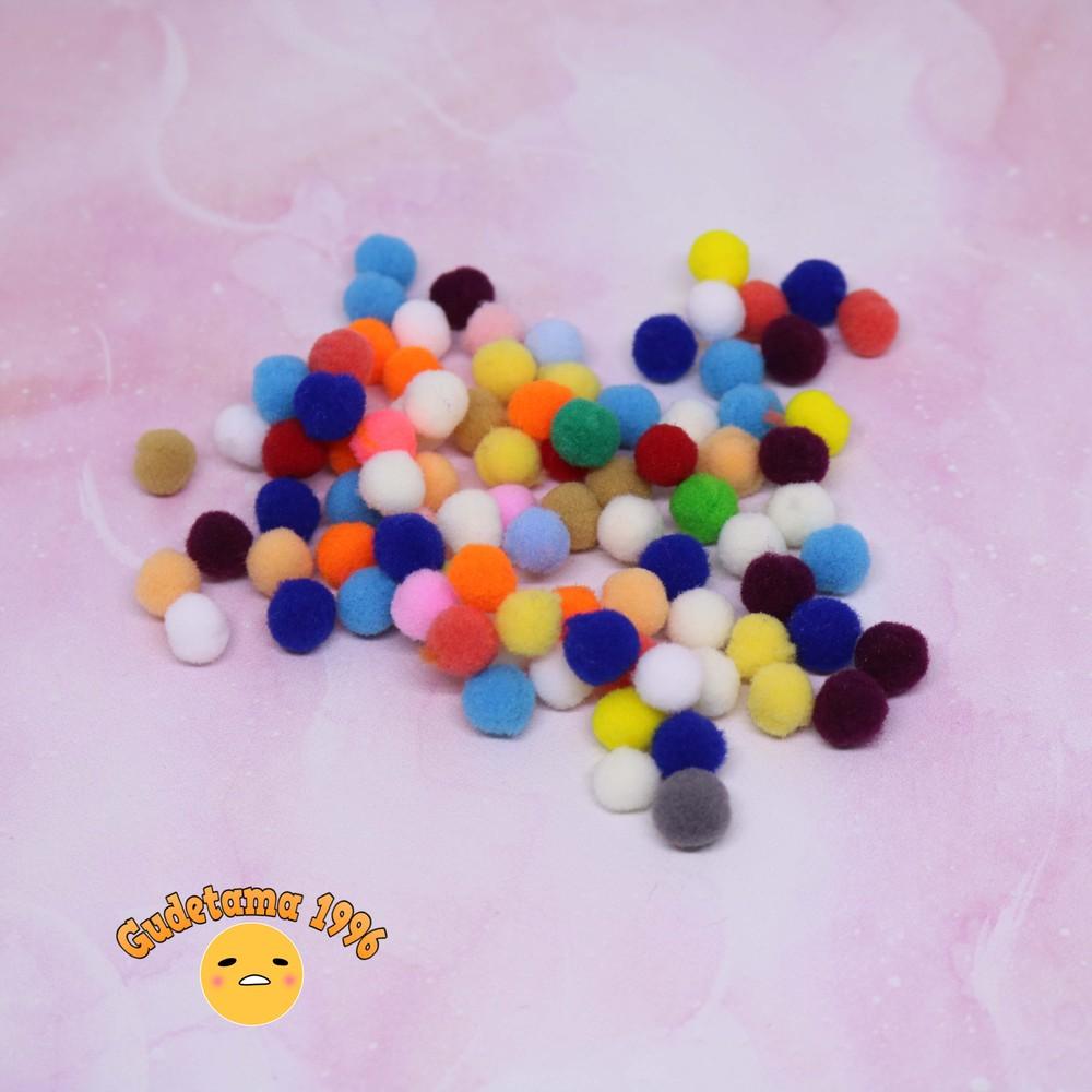Hạt pom pom 10mm, 15mm