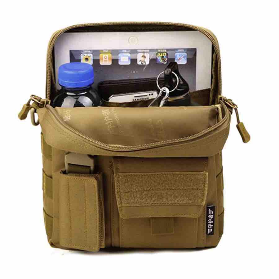 Túi đeo chéo thời trang nam D5-column để được iPad (Mã 9122)