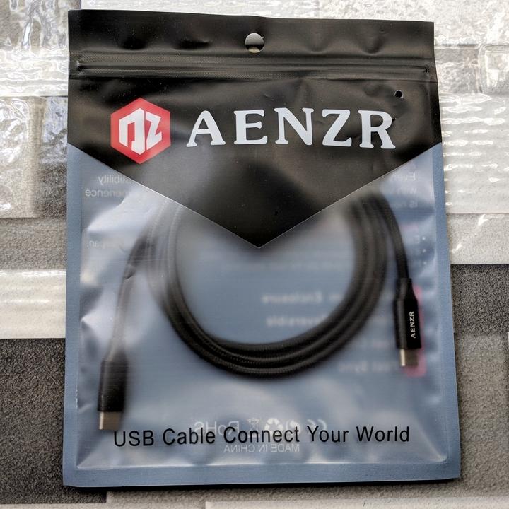 Cáp type C Aenzr cao cấp (sạc nhanh 5A)