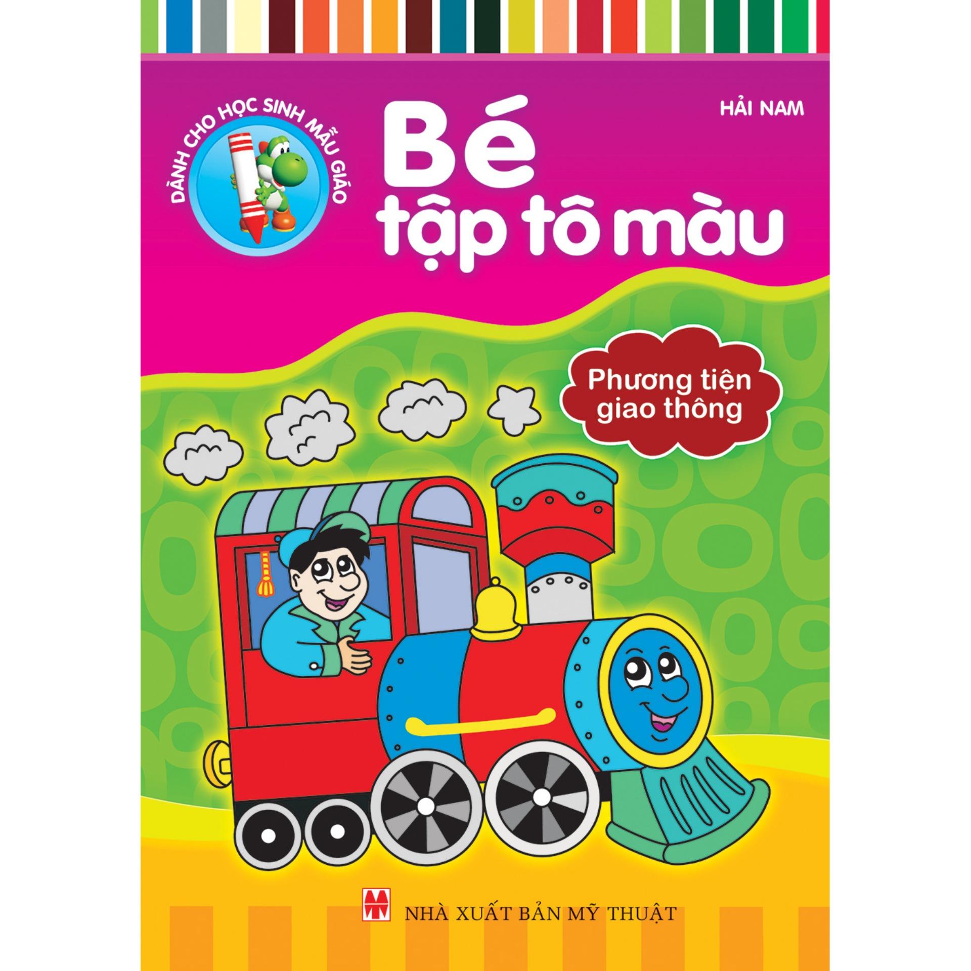 Sách: Combo Bé Tập Tô Màu ( Túi 8 cuốn)