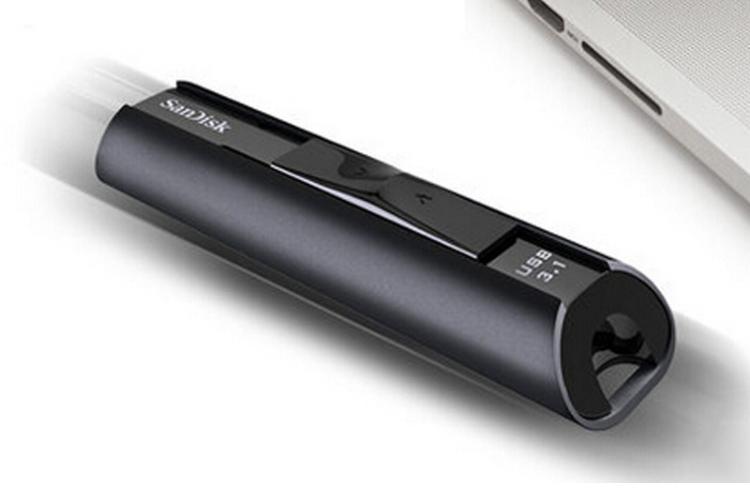 USB 3.1 Flash Drive Sandisk Extreme Pro CZ880 128GB