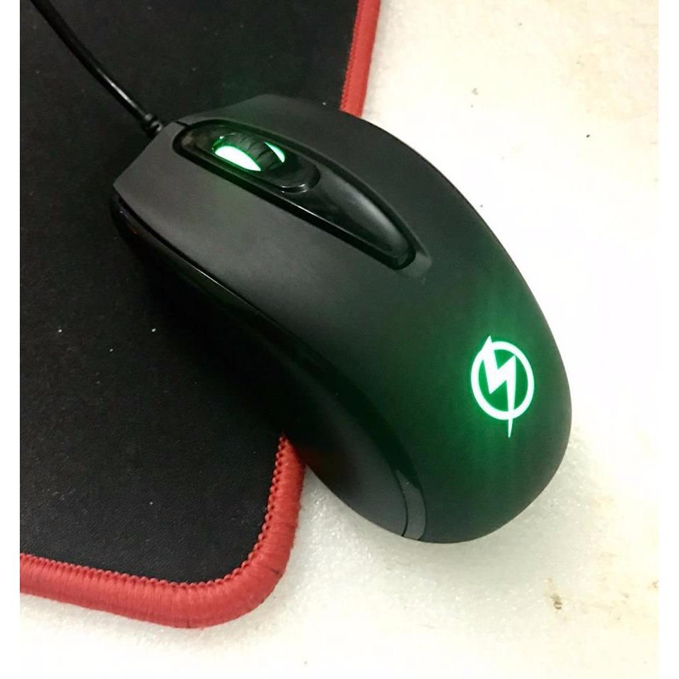 Chuột quang Lightning GX-007 Gaming đèn led 7 màu có dây