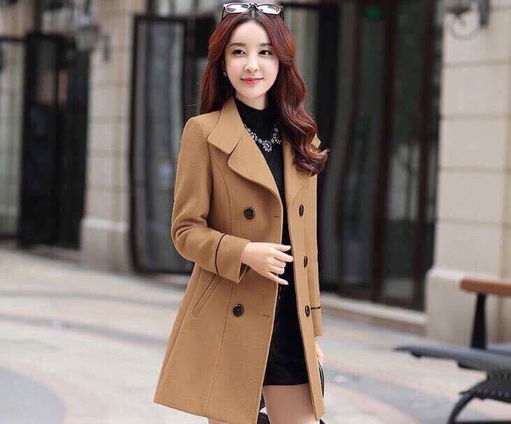 ÁO KHOÁC DẠ 6 NÚT CAO CẤP