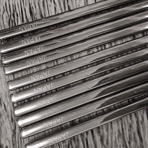 SET 5 ĐÔI ĐŨA INOX 304 ĐẶC RUỘT JAPAN- MẪU TRƠN