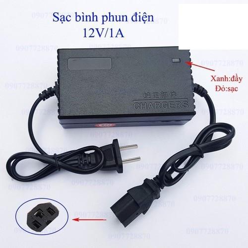 Sạc bình phun thuốc Acquy 12 volt