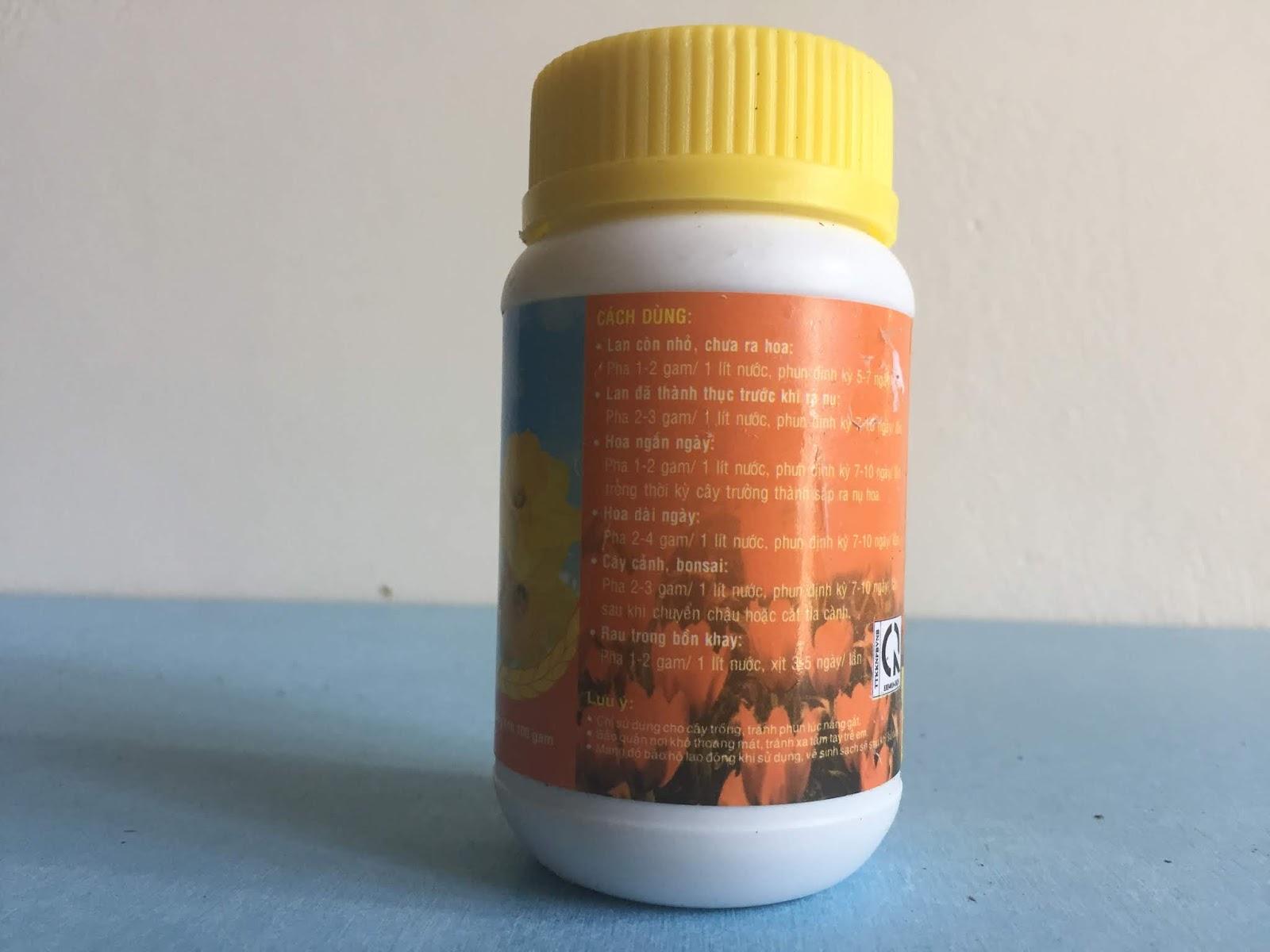 Phân bón lá cao cấp kích thích ra hoa