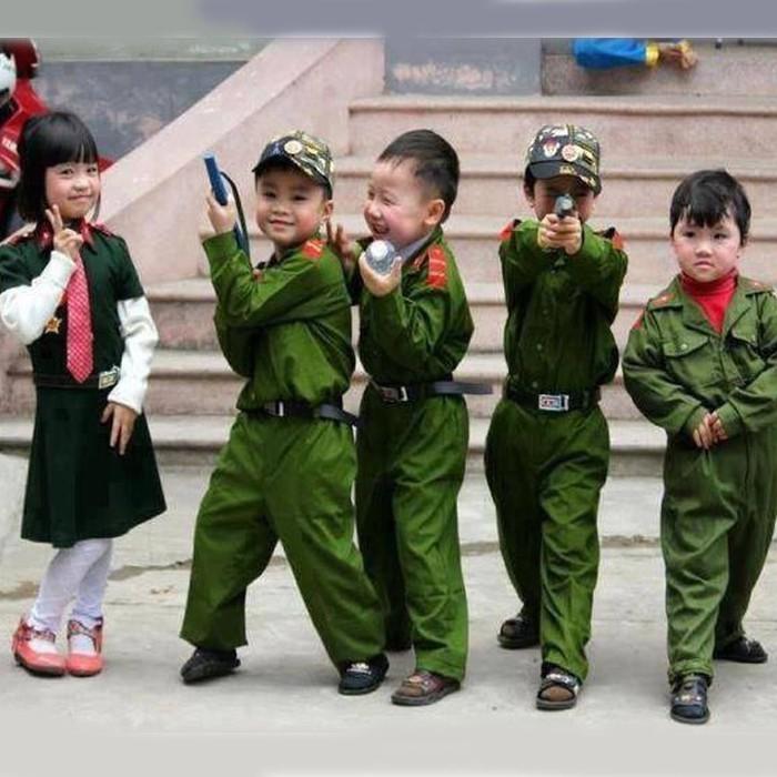 bộ quần áo công an giao thông trẻ em