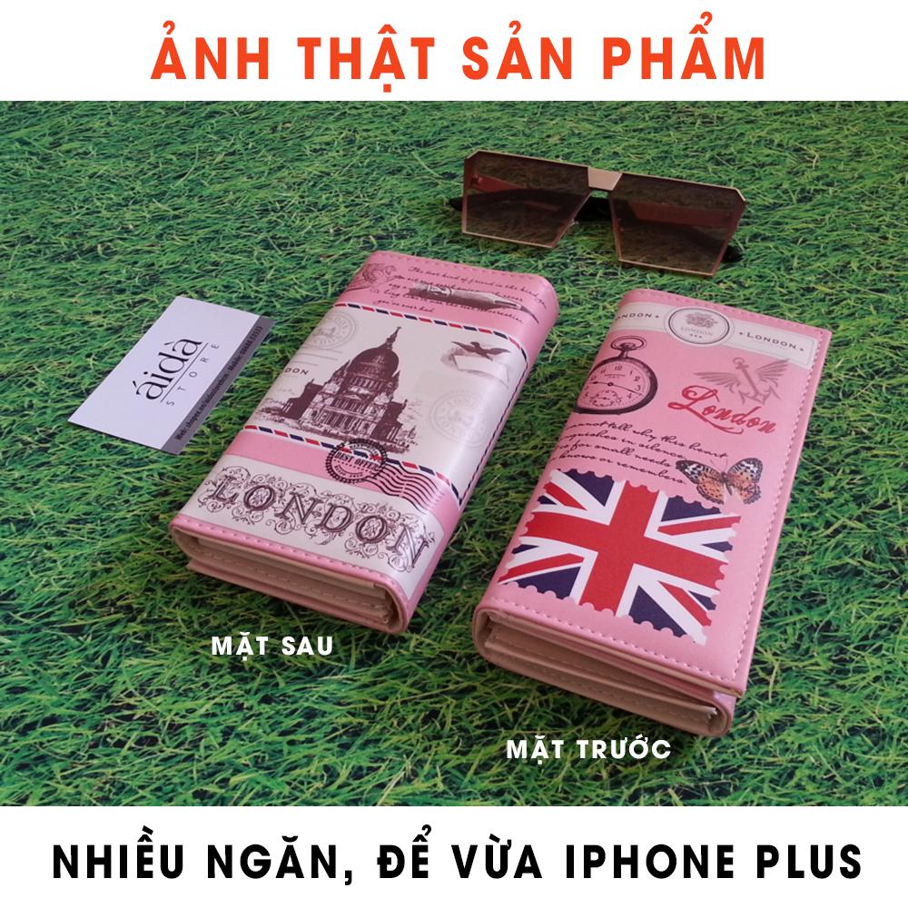 Ví nữ dài phong cách Vintage cổ điển