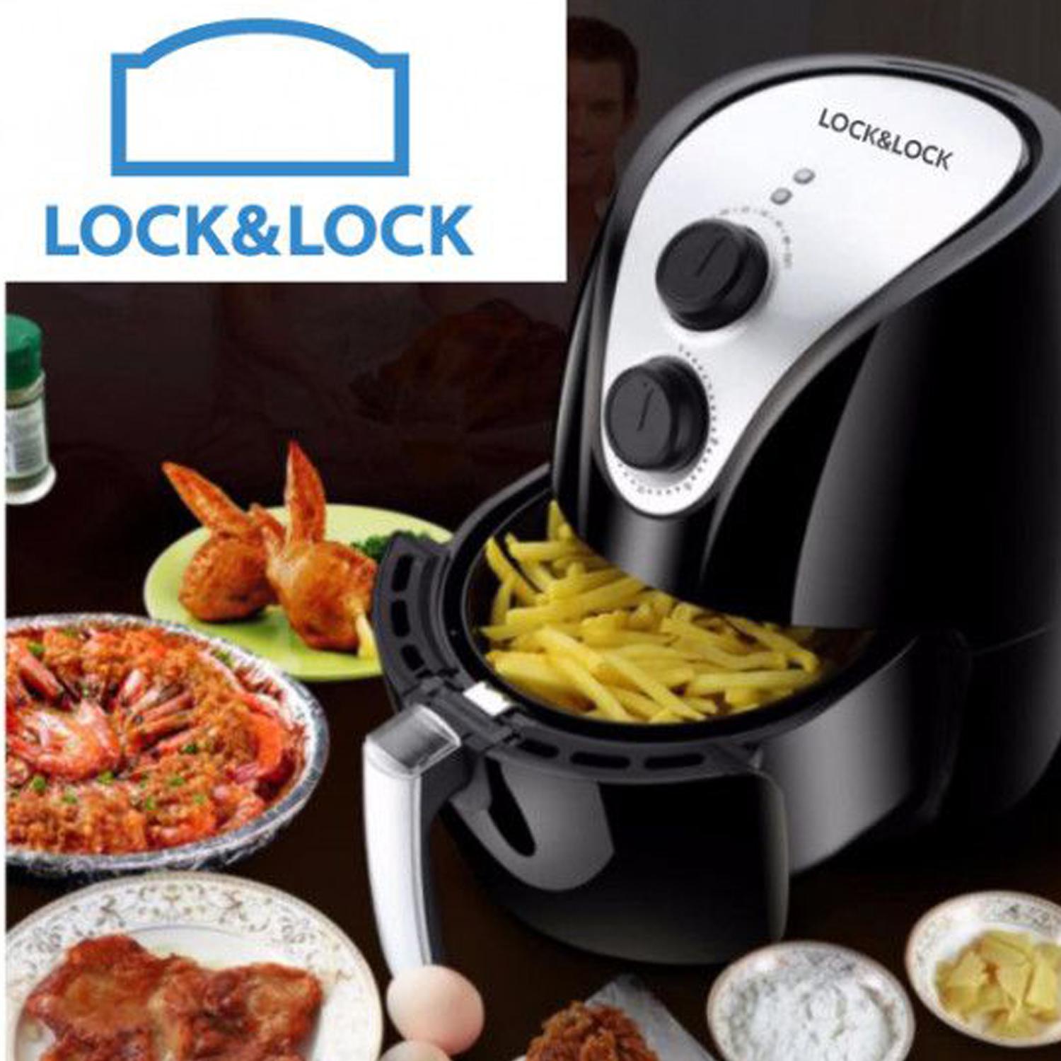 Nồi chiên chân không cao cấp Lock&Lock Model EJF446 ( Dung tích 3.5L, màu đen)