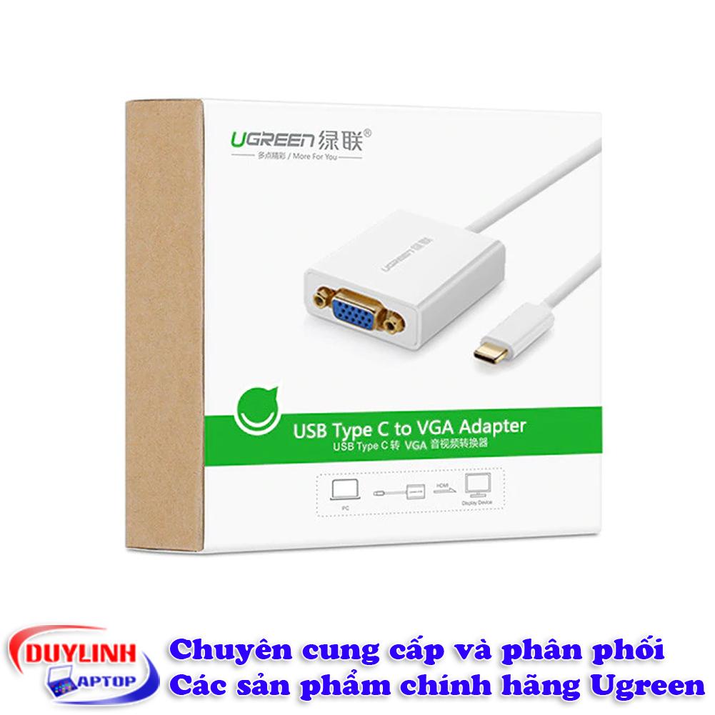 Cáp USB Type C to VGA Ugreen 40274