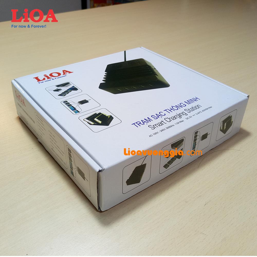Trạm sạc thông minh LiOA LV2D22N5USB