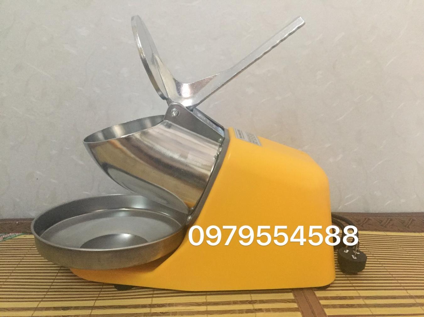 Máy xay đá, bào đá 2 lưỡi dao 2 nắp