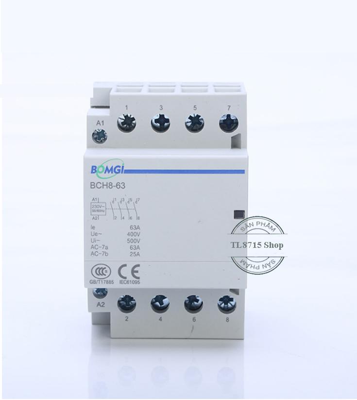 Contactor 63A 2NO-2NC chuyển mạch nhanh làm ATS