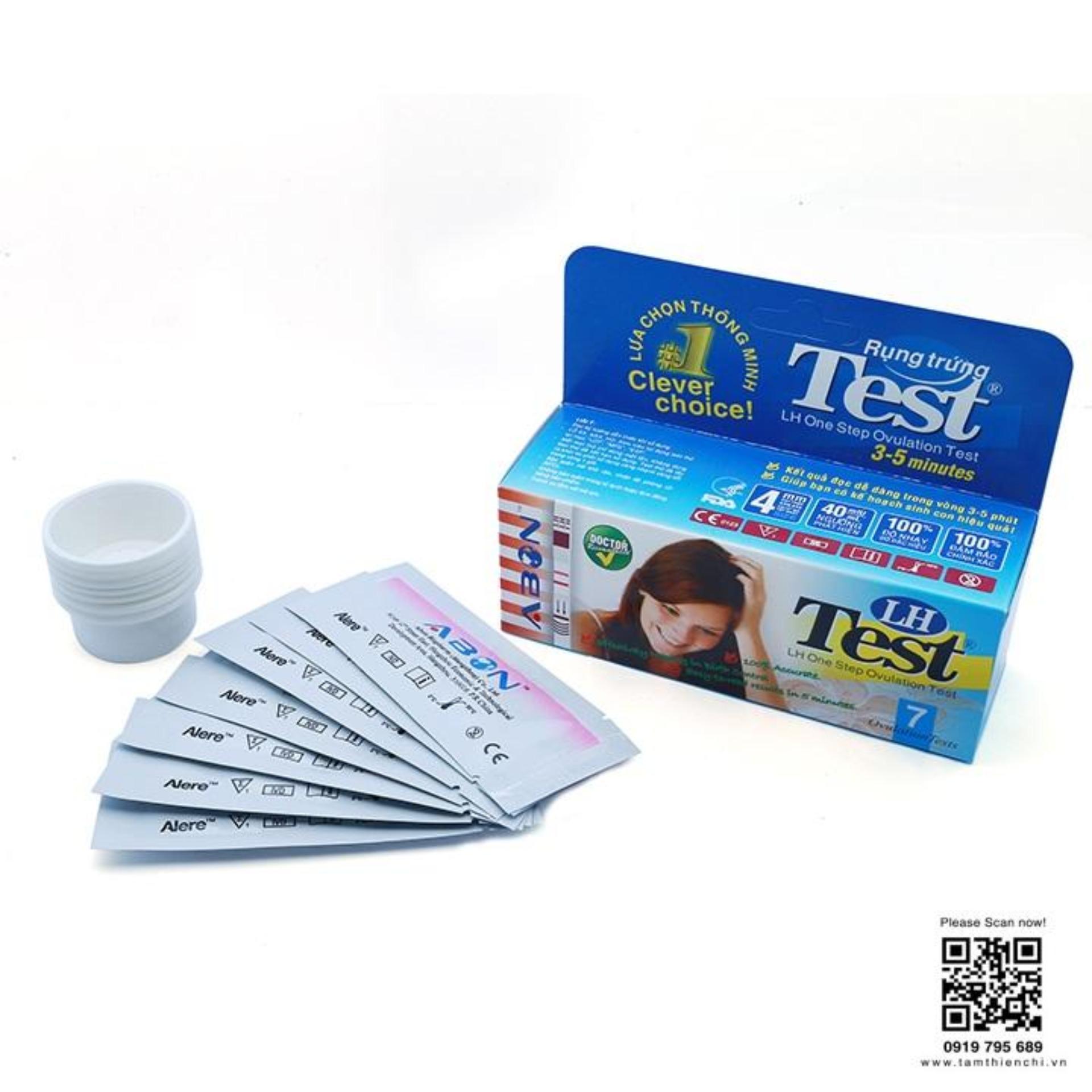 Que thử rụng trứng Abon
