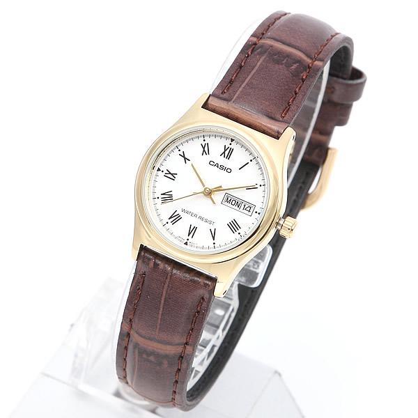 Đồng hồ nữ dây da Casio Anh Khuê LTP-V006GL-7BUDF