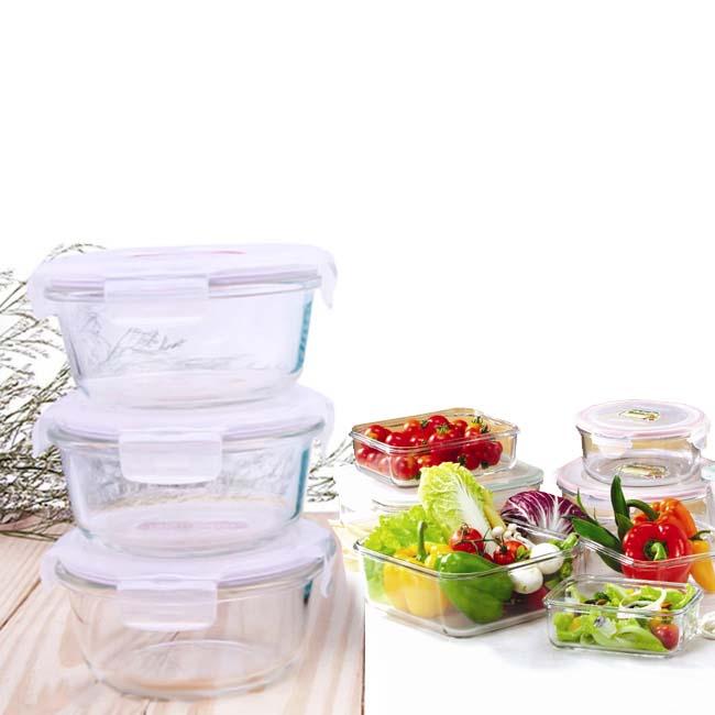 [HCM]Hộp thủy tinh Lock&Lock 650ml