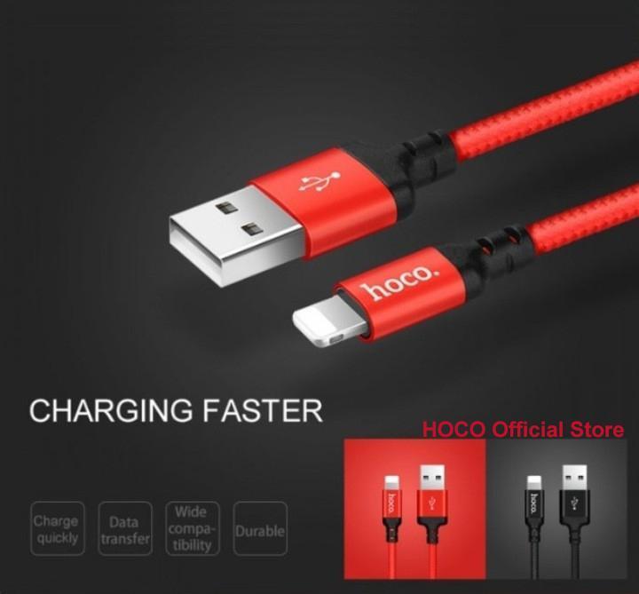 CÁP DÙ SẠC NHANH MICRO USB DÀI 1 MÉT HOCO X14 CHO IPHONE,IPAD