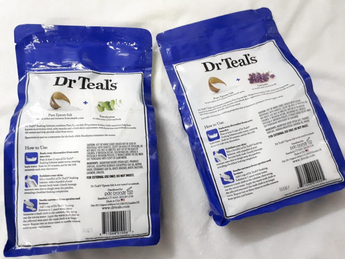 Muối epsom Dr Teal's nhập từ Mỹ