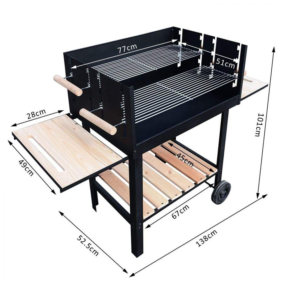 Bếp nướng than hoa BBQ Barbecue Grill BBQ07