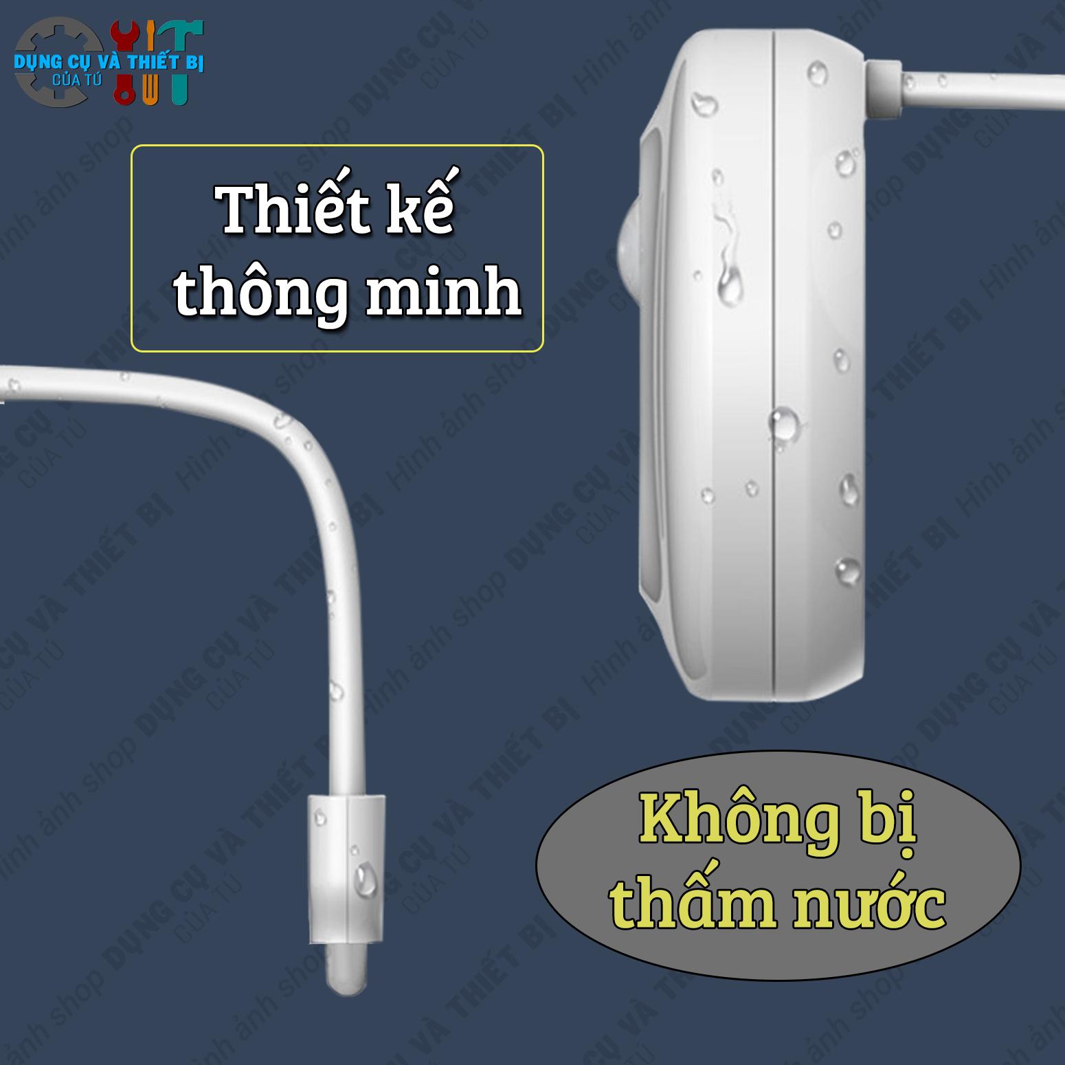 ĐÈN LED THÔNG MINH CHIẾU SÁNG CHO NHÀ VỆ SINH - TẶNG VỚ COTTON