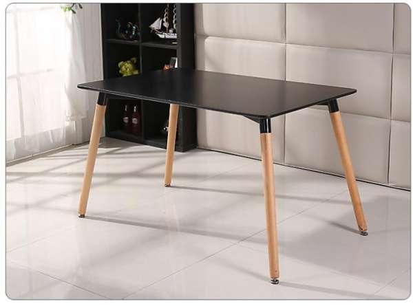 Kachi – Bàn chữ nhật Eames FT-70 (BE4) màu đen