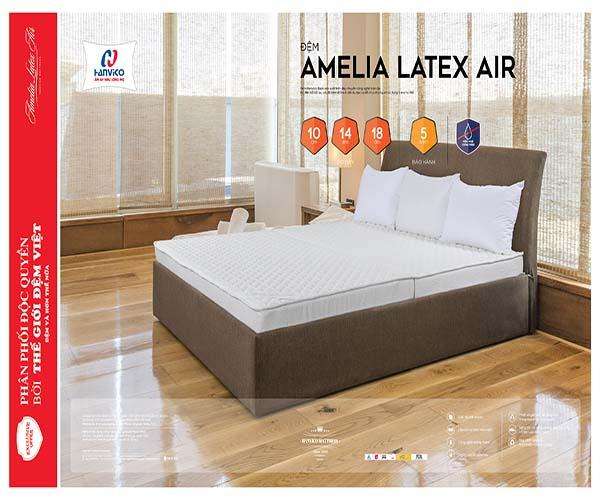 ĐỆM AMELIA LATEX AIR 160x200x10cm - Đệm Độc Quyền