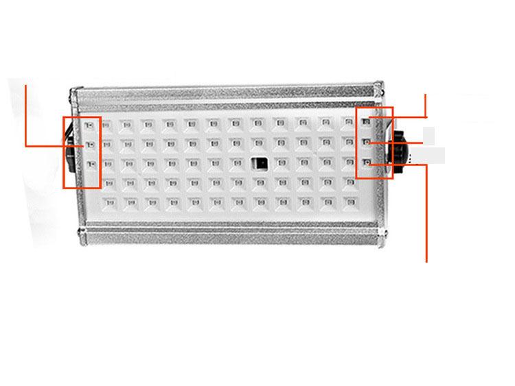 Đèn led cảm biến tự động sạc bằng năng lượng mặt trời 30W