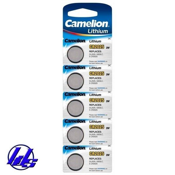 Pin cmos camelion cr2025 lithium 3v - vỉ 5 viên