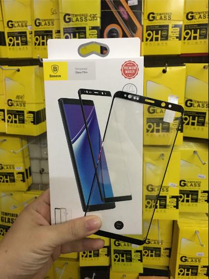 Kính cường lực Full màn hiệu Baseus cho Samsung Note 8