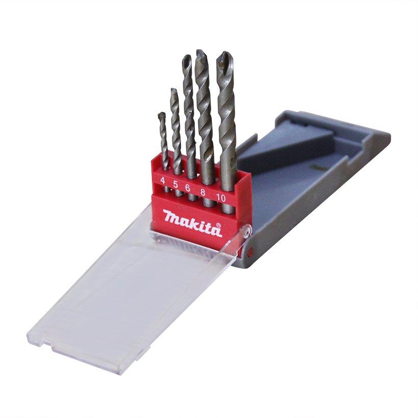 Bộ mũi khoan 5 mũi Makita D-05175 (Đỏ đen)