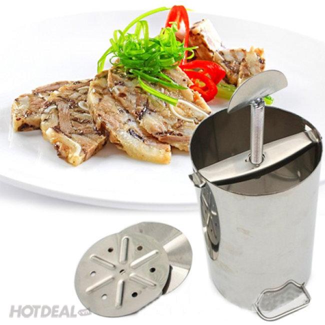 [HCM]Khuôn làm giò chả Inox Dragon (loại 1 Kg)