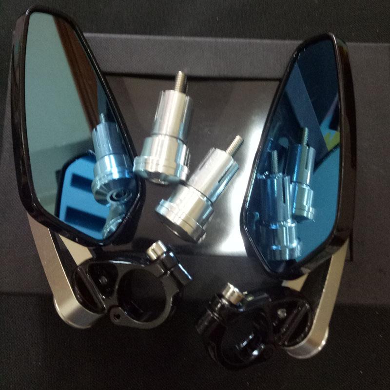 [QUÁ CHẤT] Trọn bộ 2 gương 5 cạnh cán xoay tân trang xe siêu đẹp G98 (màu BẠC)