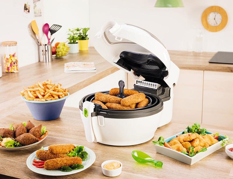 Nồi chiên chân không Tefal 1520W - FZ7510 ( trắng ) - Hàng nhập khẩu