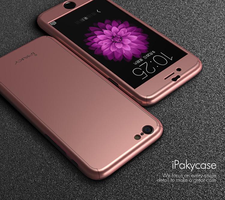 Ốp lưng 360 Ipaky dùng cho Iphone 6 / 6S + Kính cường lực
