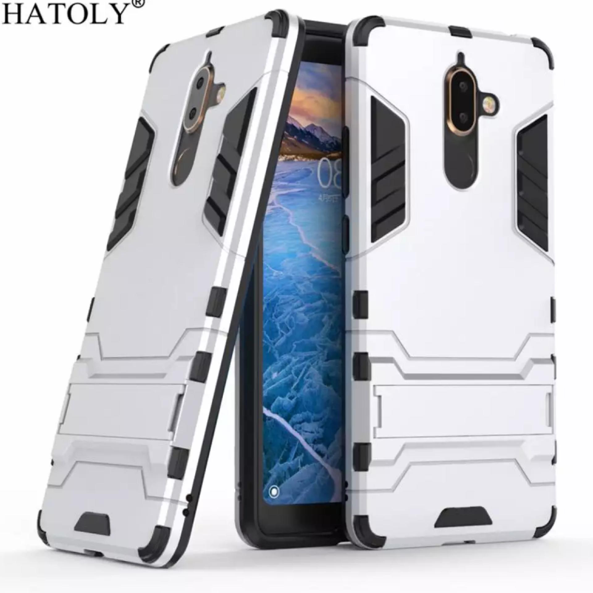 Ốp lưng Nokia 7 Plus  chống sốc iron man