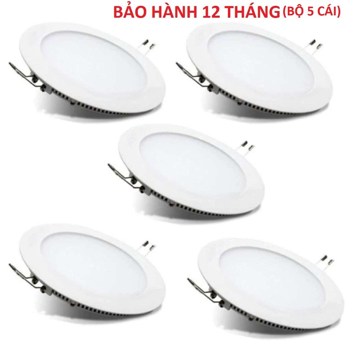 Đèn led panel âm trần 24W tròn phi 270 T450 (bộ 5 cái)