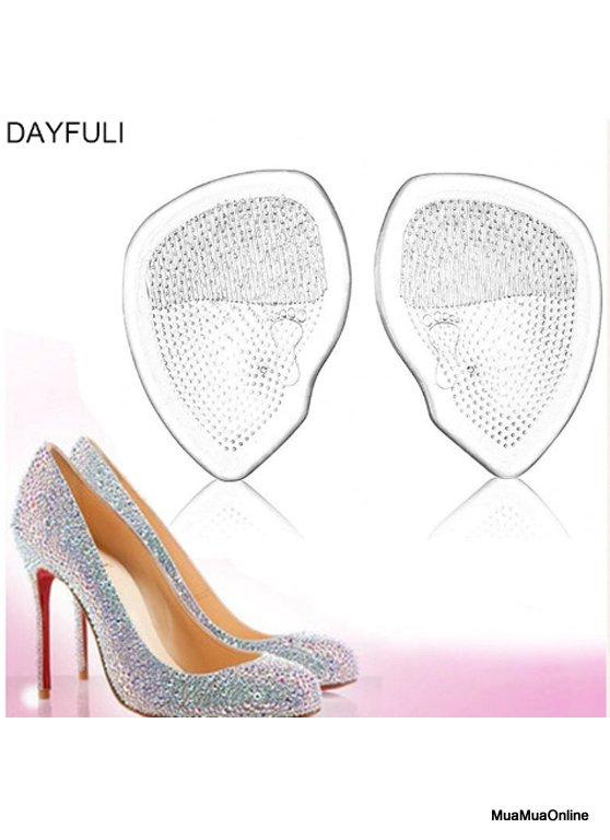 Bộ 2 Miếng Lót Mũi Giày Silicon Cao Cấp