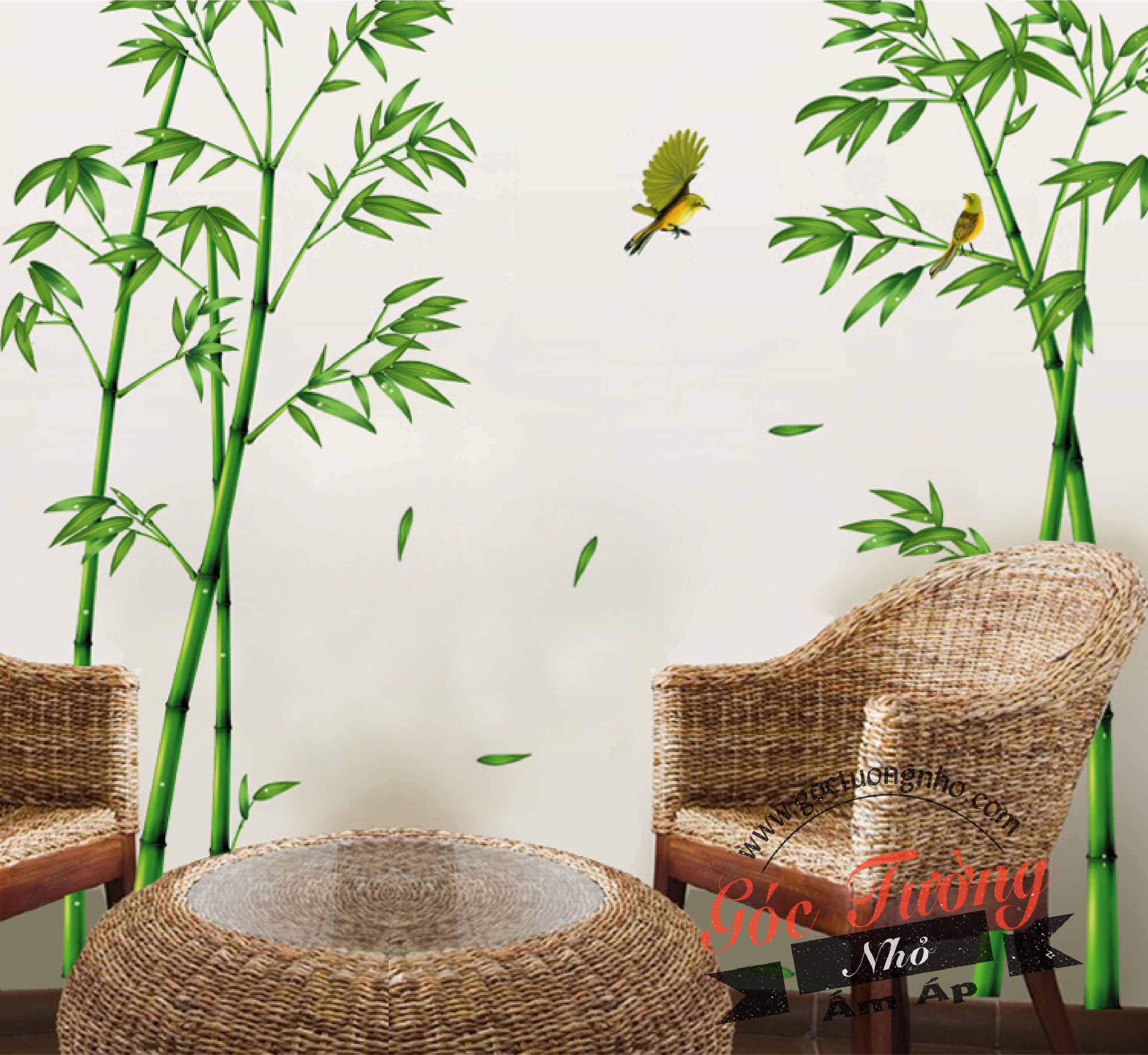 DECAL DÁN TƯỜNG HÌNH CÂY XANH DLX0779