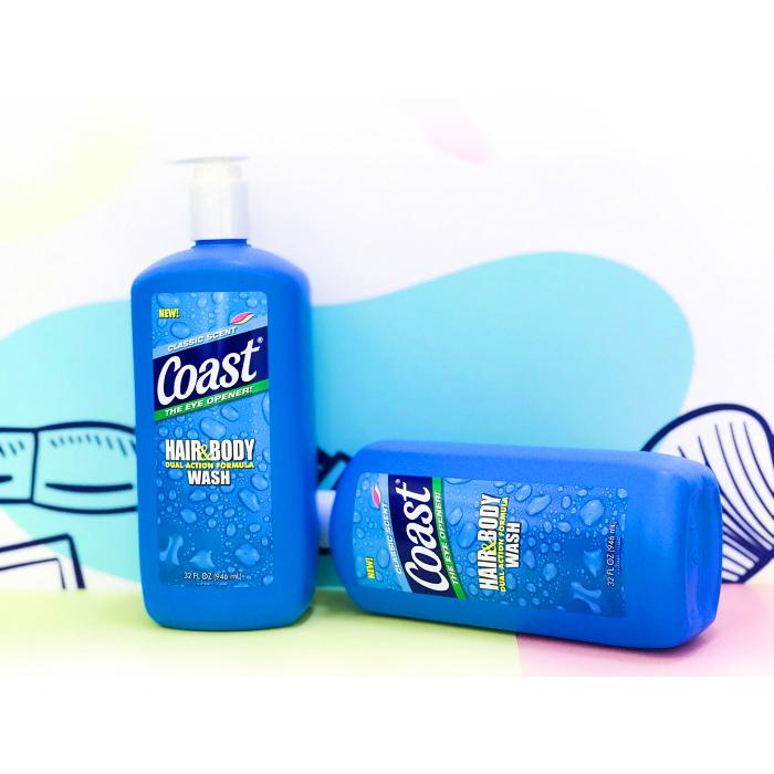 Sữa tắm gội Coast dành cho nam 946ml