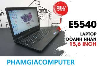 Laptop Dell 5540 Core i5 4300U Ram 4G Hdd 320G 15.6in- Tặng Balo, chuột không dây.