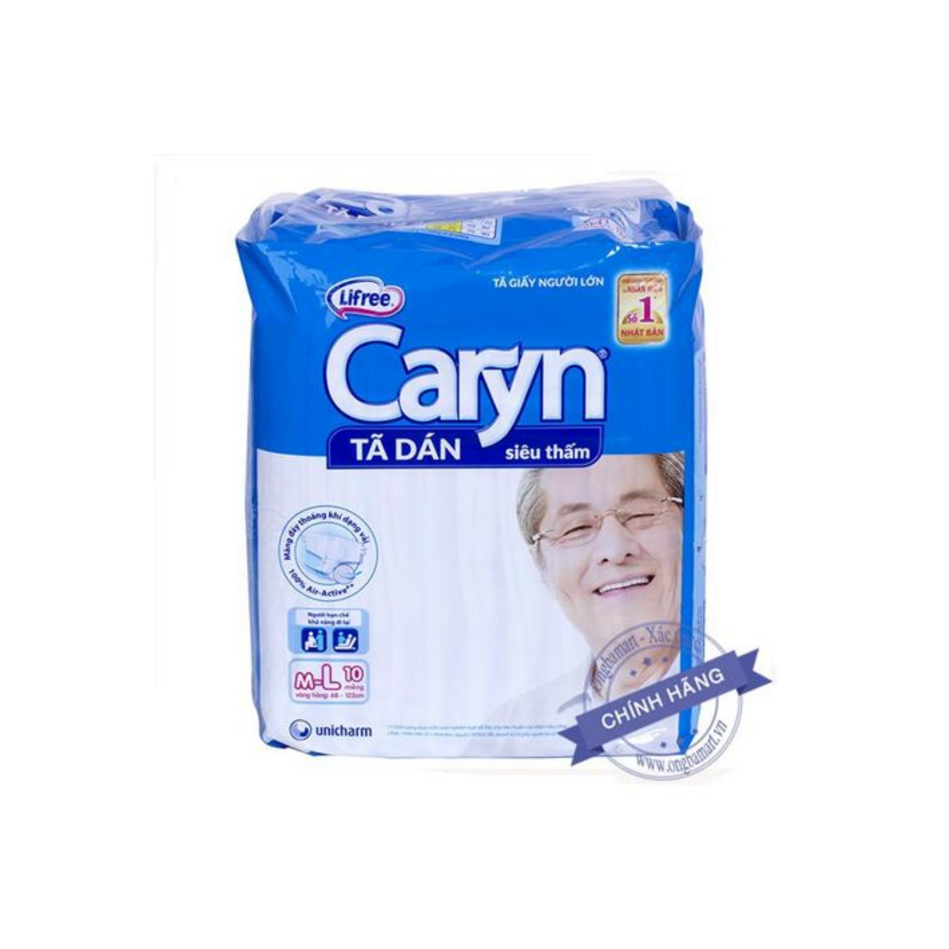 Combo 2 bỉm người già Caryn ML20(40 miếng)