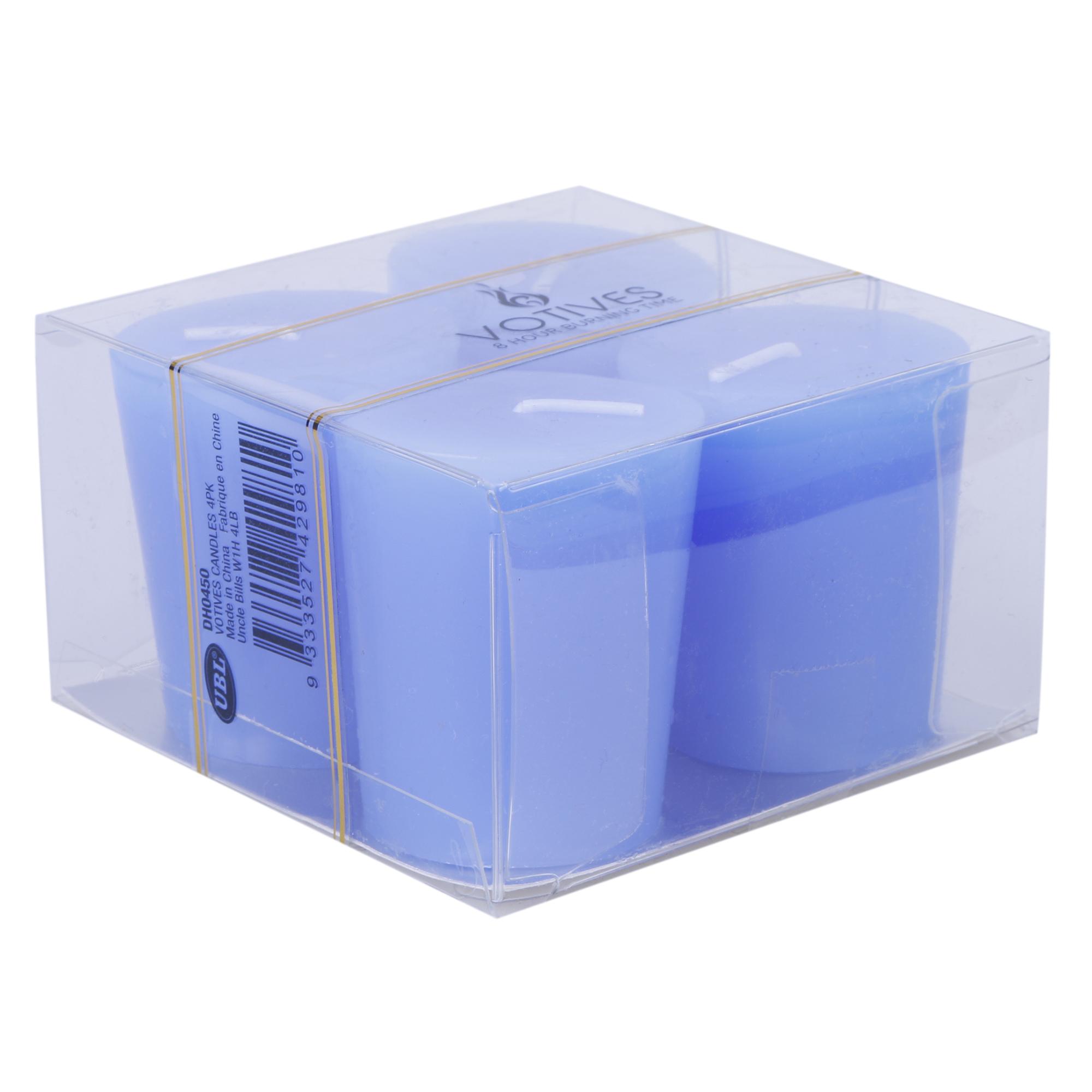 Bộ 4 nến sáp cháy lâu UBL DH0450