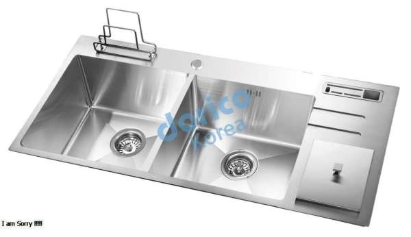 Chậu rửa chén DC-10045 INOX 304 nguyên khối