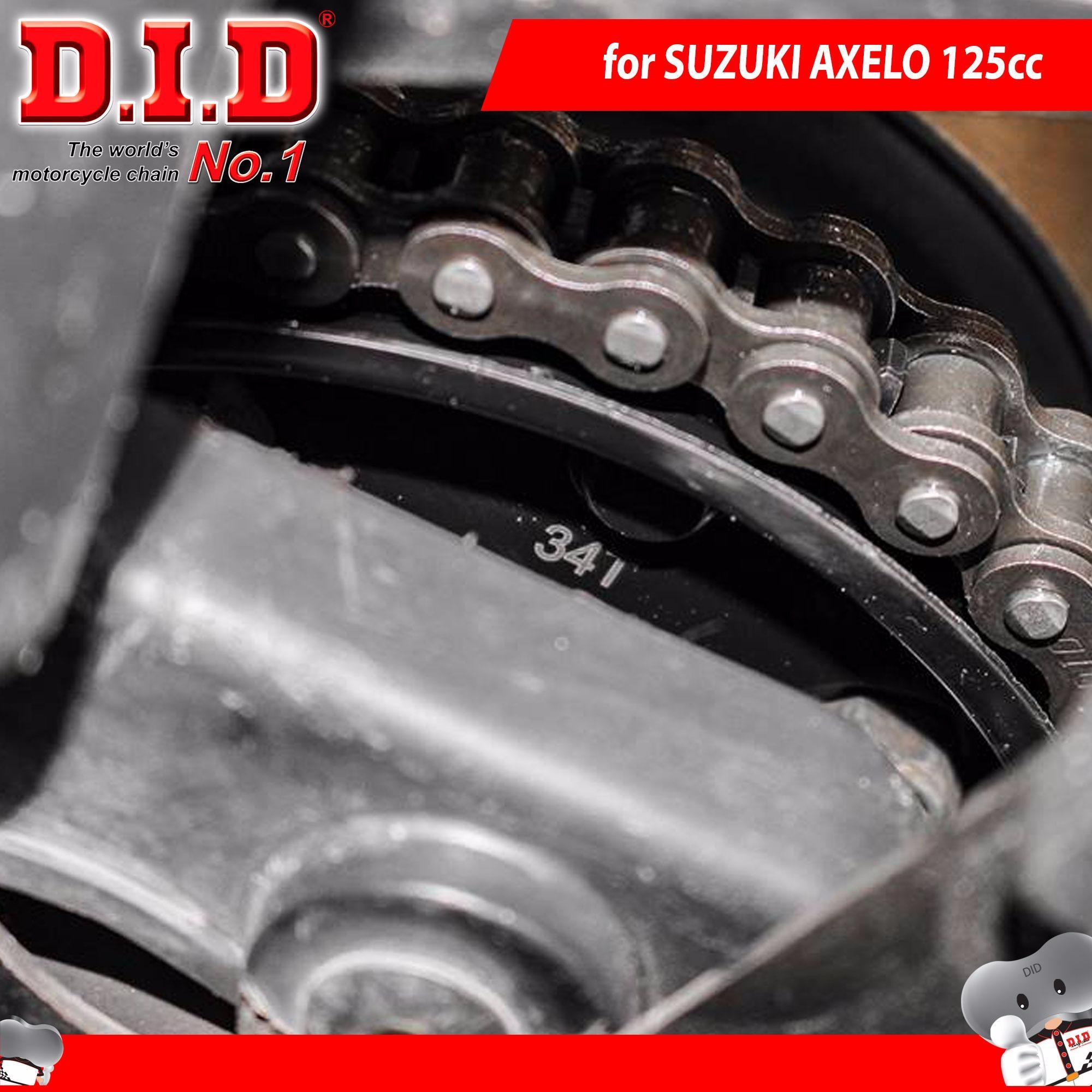 Nhông sên dĩa DID SUZUKI AXELO 125cc Sên đen 10ly ( Thái Lan )