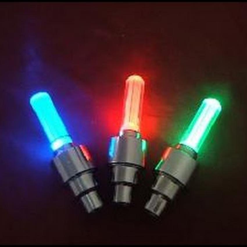 Bộ 2 Đèn LED gắn nắp van xe máy, ô tô