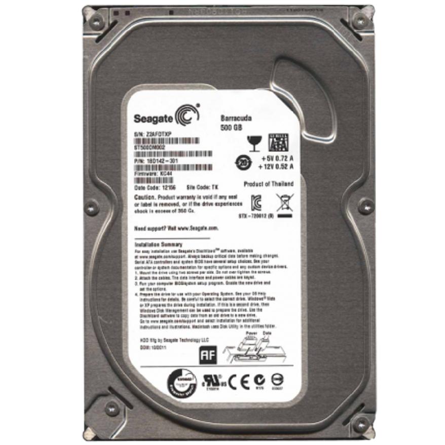 Ổ cứng HDD Seagate 500Gb 3.5 inch
