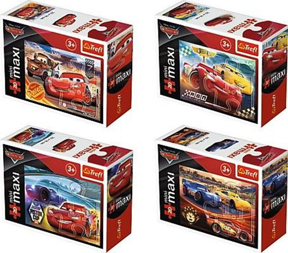 Tranh ghép hình TREFL miniMaxi 56012 - 20 mảnh Những người chiến thắng/ Disney Cars 3 ( có bán lẻ từng tranh)  (jigsaw puzzle Tranh ghép hình chính hãng TREFL)