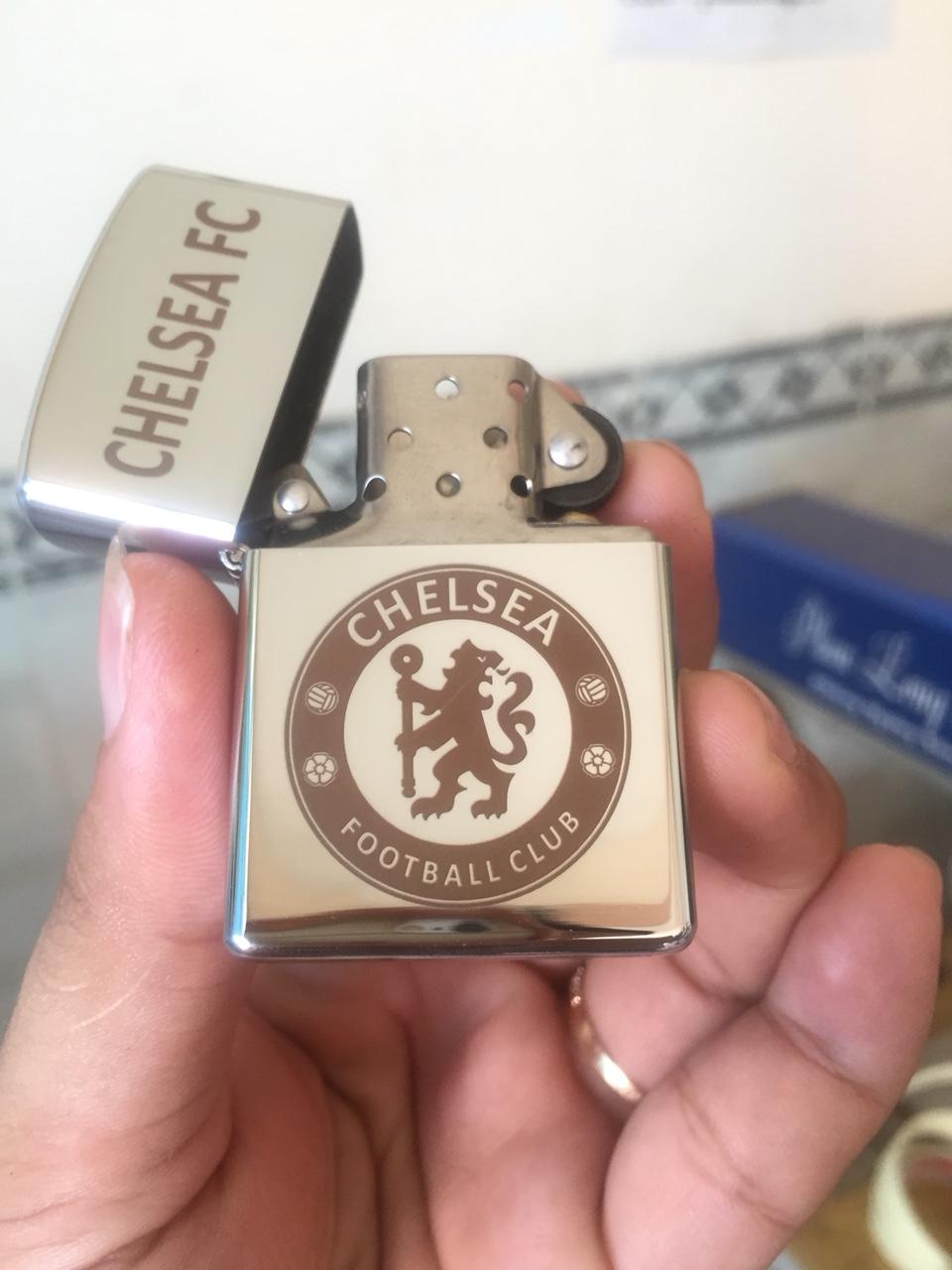 [HCM]Bật Lửa Zippo USA Logo Chelsea