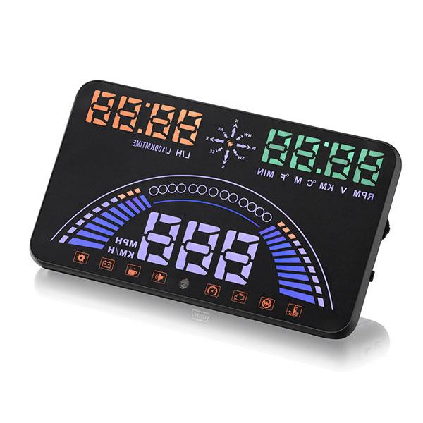 [ Miễn phí lắp đặt] THIẾT BỊ HIỂN THỊ TỐC ĐỘ HUD S7 CHO XE HƠI