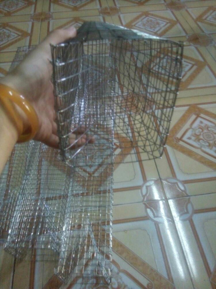 Lồng bẫy rắn 2 hom loại dài 74cm
